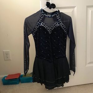 Figure skating dress